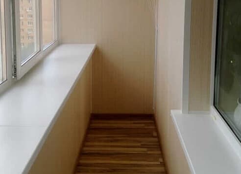 Остекление и утепление лоджии на Молодогвардейской ул. - Фото 1