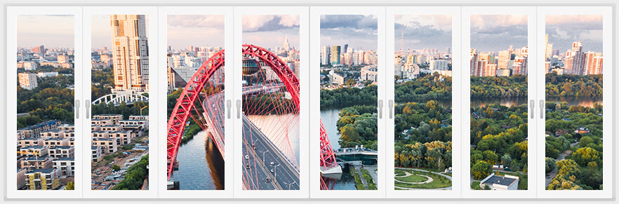 Лоджия 6м - Теплое остекление